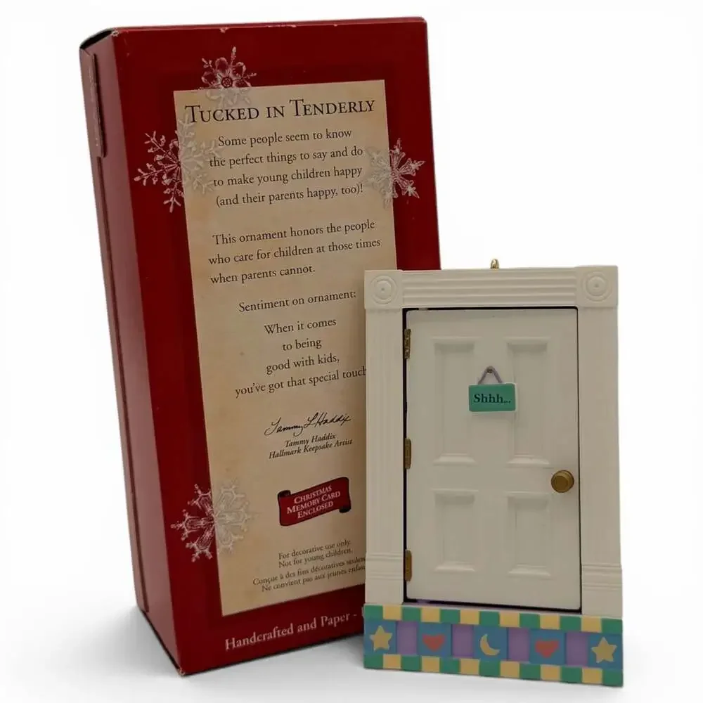 Hallmark Keepsake Ornament 2002 Tucked in Tenderly by Someone Special